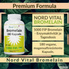 Bromelain - 5000 FIP - 180 Kapseln