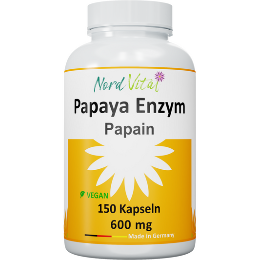 Nord Vital Papaya Enzym – Dose, Vorderansicht