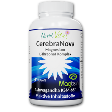 CerebraNova - Magnesium L-Threonat - Magtein® Ashwagandha Komplex